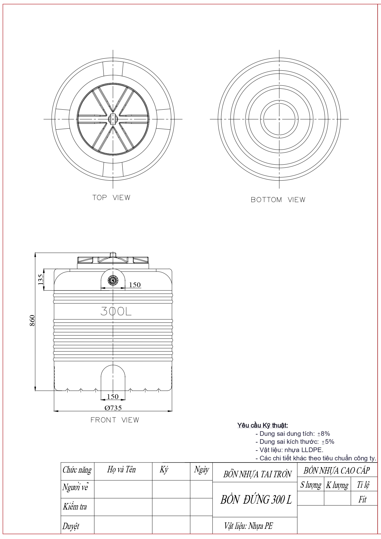 ban ve bon nuoc nhua dai thanh 300l dung